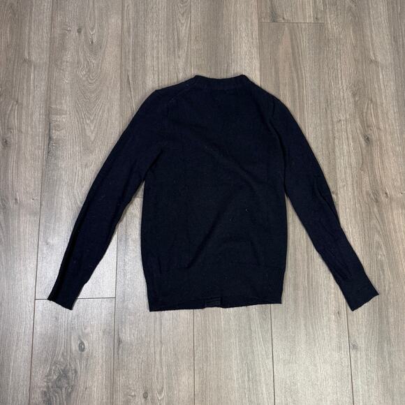 J.Crew Dream Cardigan Sweater WMNS XS Black V-Neck Button Up Wool-Cashmere Blend - Picture 7 of 10